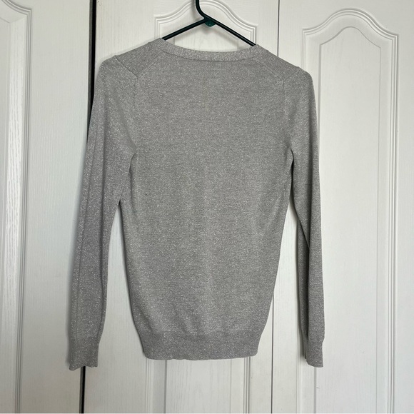 Banana Republic Silver Metallic Cardigan (Box B) - Picture 5 of 5